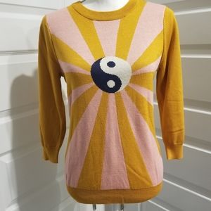 Modcloth Yin-Yang Sweater
